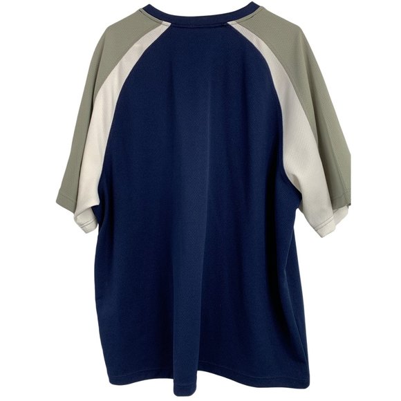 New York Yankees Jersey Size 2XL Spell Out Majestic Blue Retro 6534 Mens - Picture 6 of 8